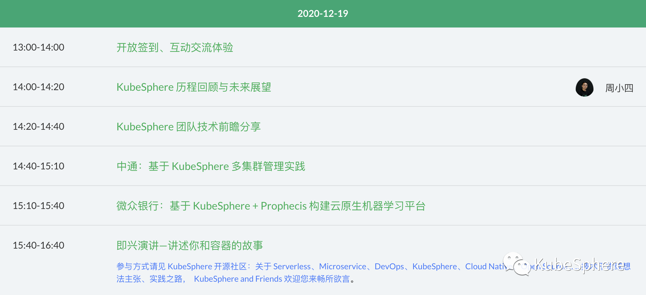 12.19 相约北京，KubeSphere 开源社区云原生 Meetup 等你